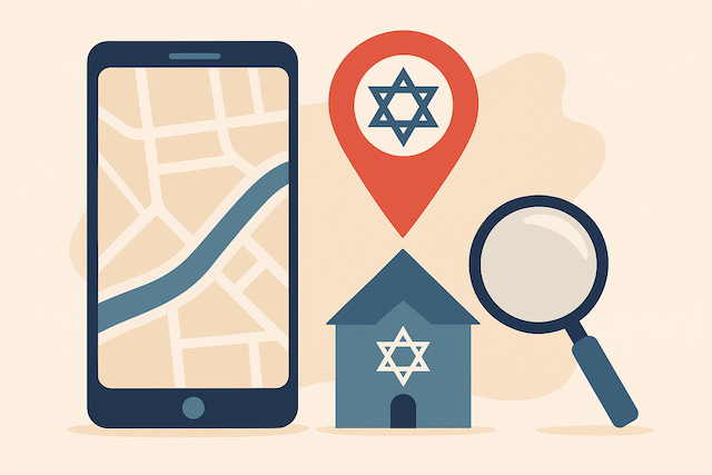 בית כנסת באזור שלי